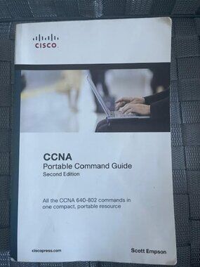 CCNA Portable Command Guide 2nd Edition Cisco Press Networking Study Book